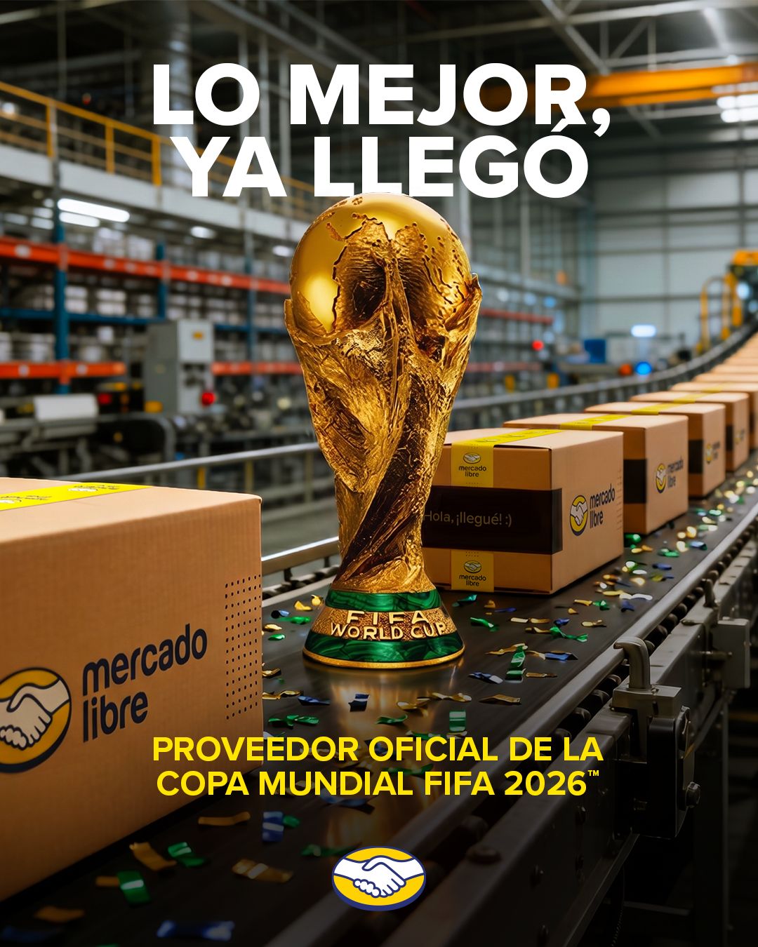 Mercado Libre Proveedor Oficial LATAM de la Copa Mundial de la FIFA 2026