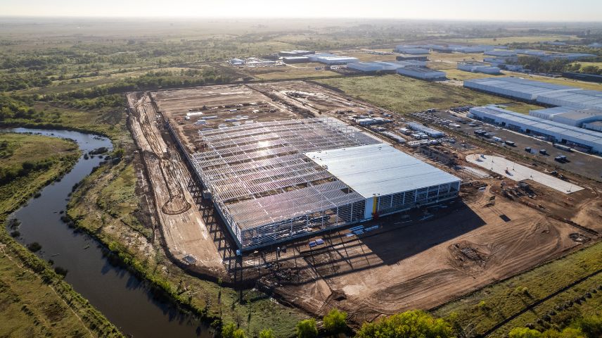 Nuevo centro de almacenamiento en Escobar Argentina