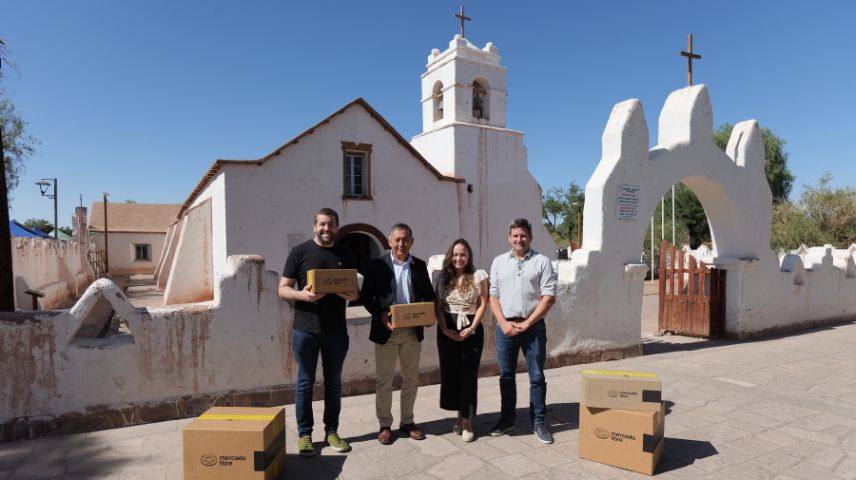 Ruta logística en San Pedro de Atacama