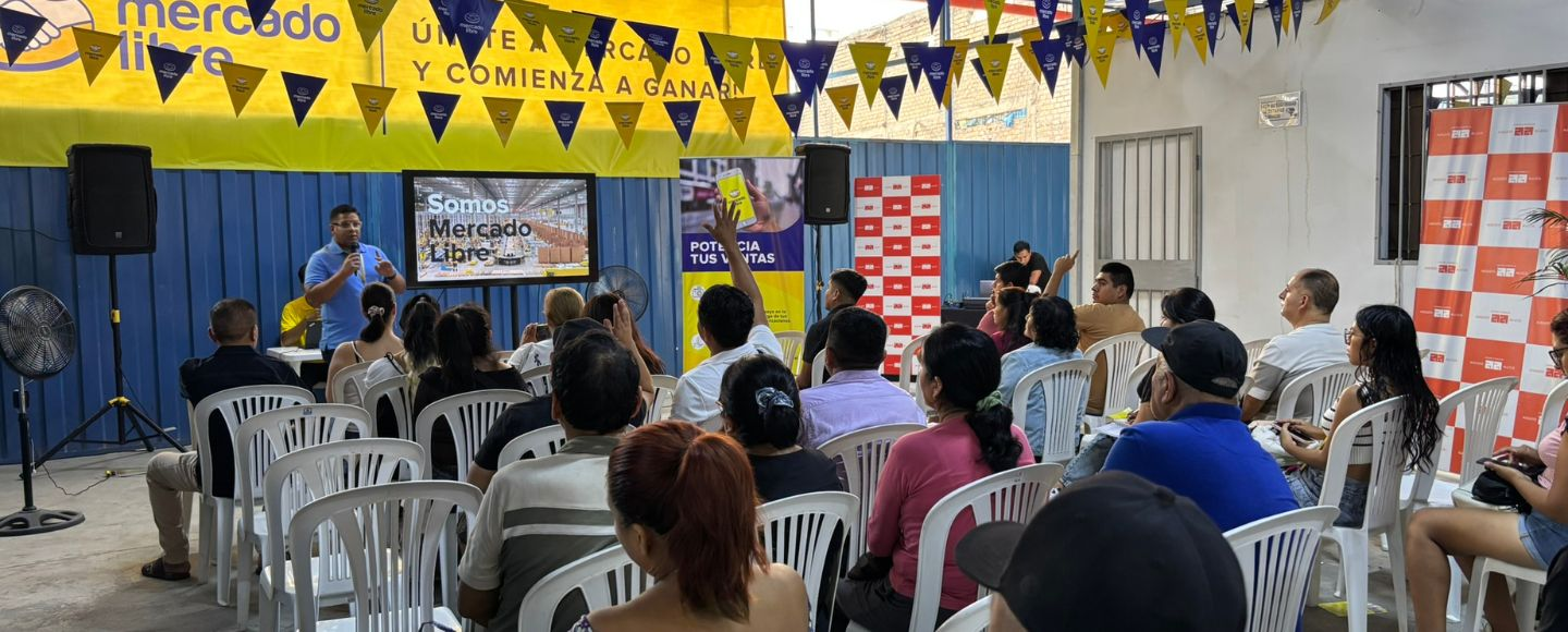 Mercado Libre capacita a emprendedores de Gamarra