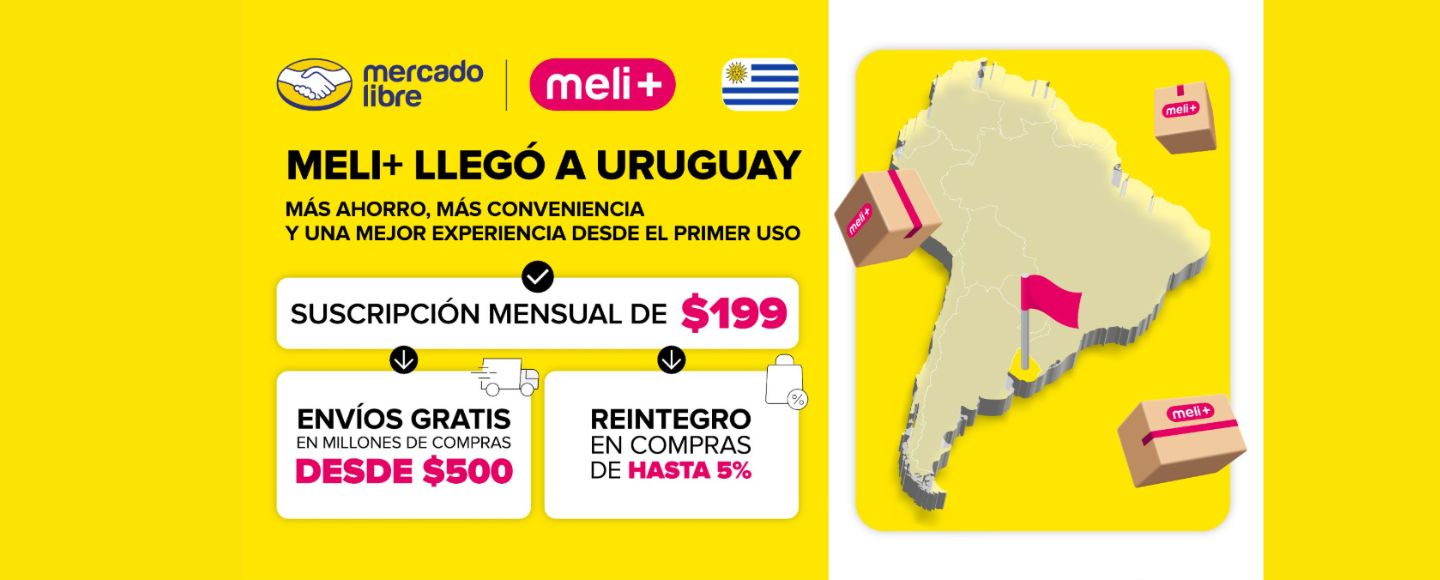 Meli+ llega a Uruguay 2026