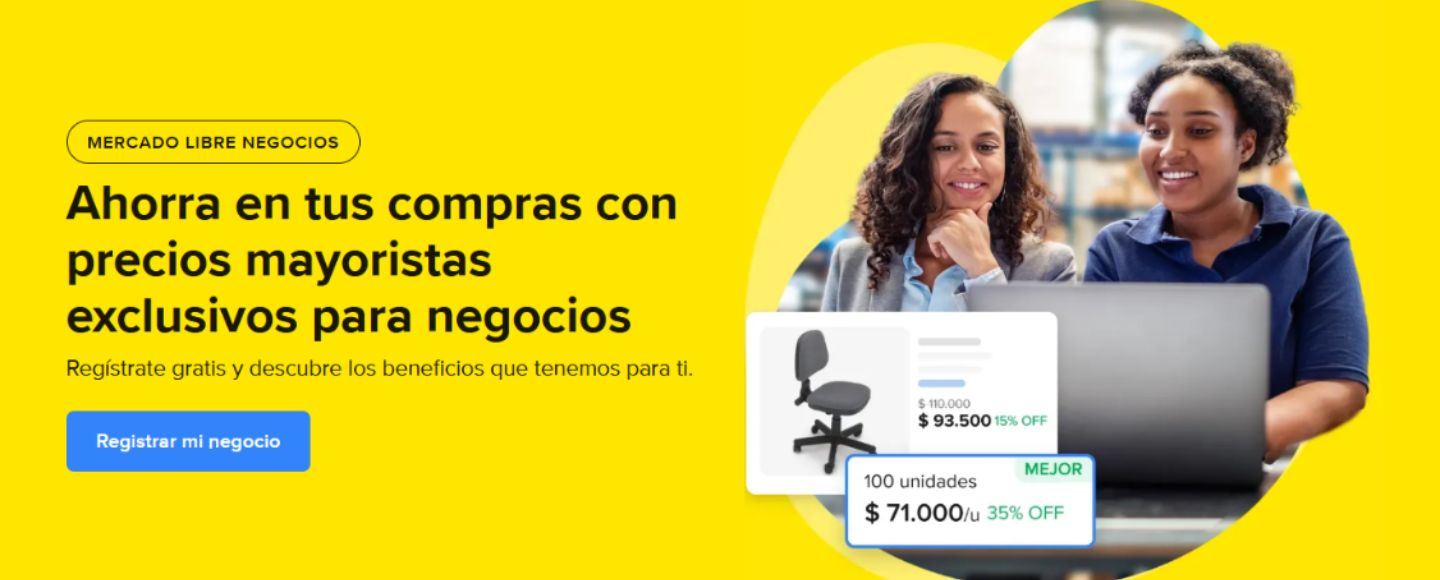 Mercado Libre, unidad de negocio para compra y venta B2B