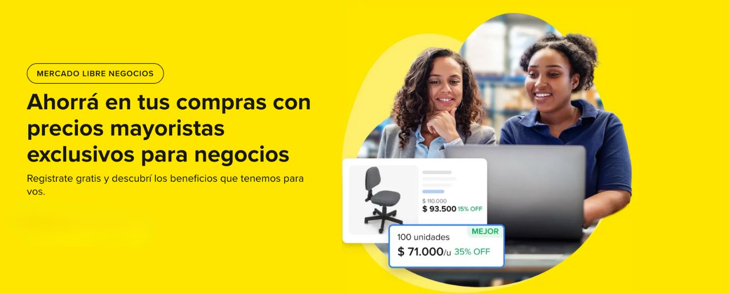 Mercado Libre, unidad de negocio para compra y venta B2B