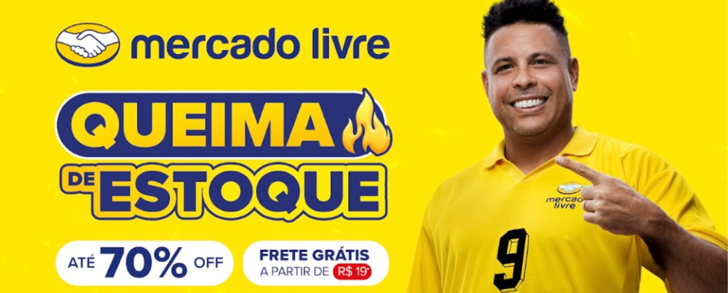Ronaldo Fenômeno anuncia Queima de Estoque Brasil