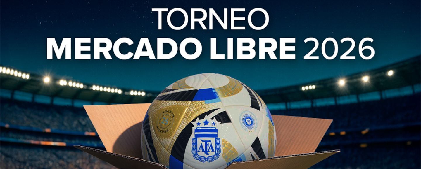 Mercado Libre, sponsor de la Liga Profesional de Fútbol en el 2026