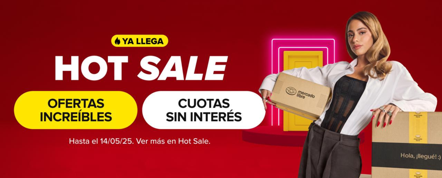 Hot Sale 2025: Descuentos y envíos gratis en Mercado Libre