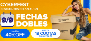 Mercado Libre lanza “Fechas Dobles” con descuentos exclusivos