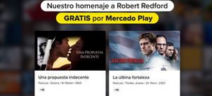 Mercado Play despide a Robert Redford