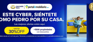 Mercado Libre Inmuebles lanza +$100M en descuentos por Cyber